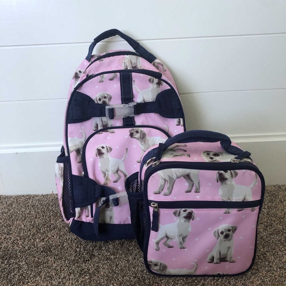 Pottery Barn Kids Mackenzie Small Puppy Backpack